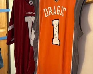 Phoenix Suns and Cardinals jerseys