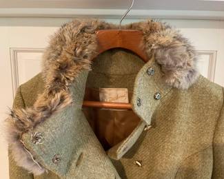 Saks Fifth Ave. vintage wool coat