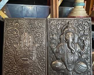 Lovely boxes! Discount tables. 