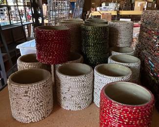 FREE TABLE bangle votives for tea light. Asst colors. 