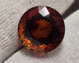 26.15 Carat "Honey Jack" Synthetic Citrine