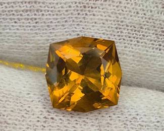 2.73 Carat 1st Place Award-Winning Cut Natural Deep Citrine by Ben Kho
