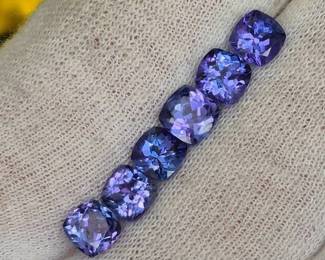 6.04 Carat Total Weight Natural Tanzanite Parcel