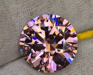 51.08 Carat Pink Cubic Zirconia