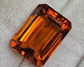 26.20 Carat "Honey Jack" Synthetic Citrine