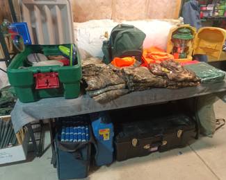 More camping gear