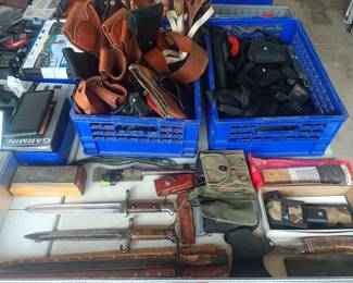 More knives and holsters