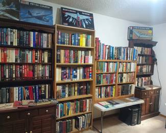Library wall one