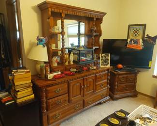 Bedroom furniture.  So manly!