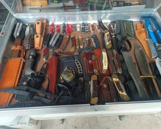 More knives - from very large to very small