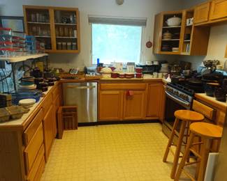 Well stocked kitchen