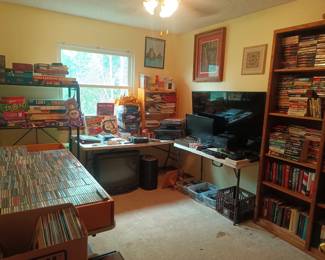 Books, movies, games and music!
