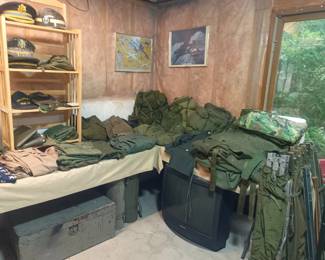 Vintage military gear