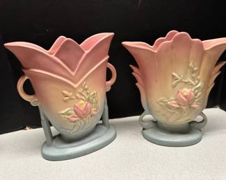 Vintage Hull Pottery Vases