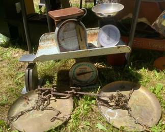 Vintage and Working Scales for Function or Decoration