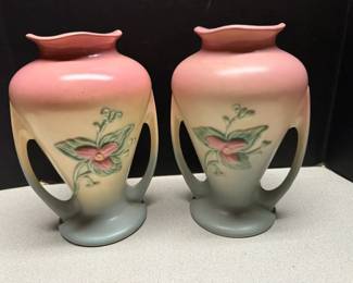 Hull Pottery Large Flower Vases