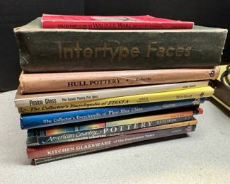Books On Hull Pottery Fenton Glassware Pottery  Type Fonts