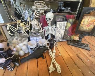 Collection Of Halloween Decorations