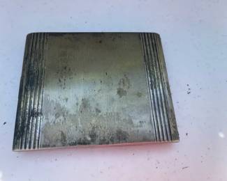 Sterling Silver Vintage Cigarette Box
