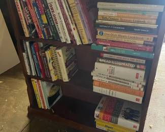 Hardback Cookbooks With Bookshelf