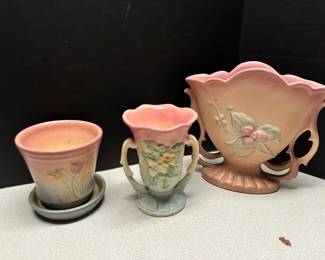 Hull Pottery Large Vase Flower Pot  Small Vase