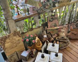 Collection Of Shabby Chic Whimsy And Decoupage Decor