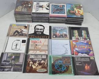 Music CD Collection Across Genres