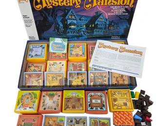 Mystery Mansion Board Game Milton Bradley 
