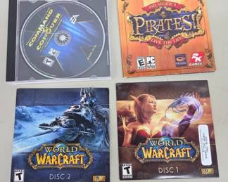 PC Game Discs from Popular Titles