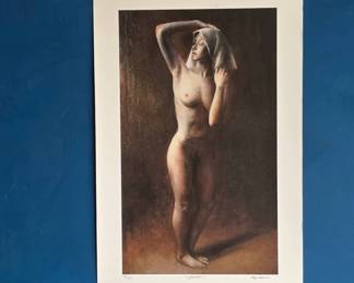 Signed & Numbered Nude Art Print