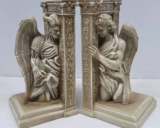 Angels & Demons Polystone Bookends