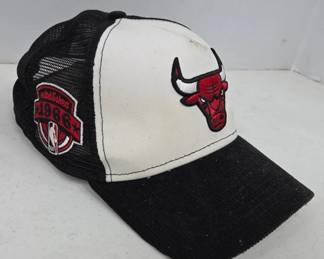 New Era Bulls Mesh Trucker Hat