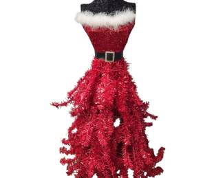 Festive Mannequin Holiday Decoration, 4 Feet Tall
