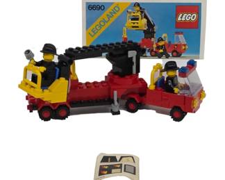 LEGO Set 6690 Crane Truck with Instructions