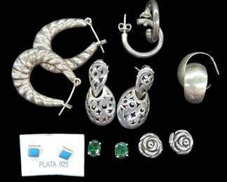 Sterling Silver .925 Earrings