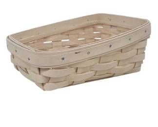 Longaberger Handwoven Basket With Insert