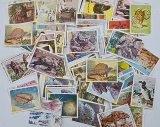 Panini Prehistoric Animal Cards