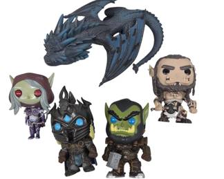 Funko Pop Figures including Game of Thrones Dragon