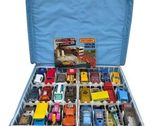 Matchbox Carry Case With Vehicles