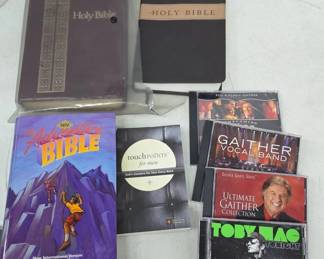 Religious Books and CDs Collection