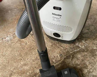 Lot 26: Miele Olympus vacuum cleaner with attachments