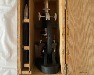 Lot 80: Antique Microscopes