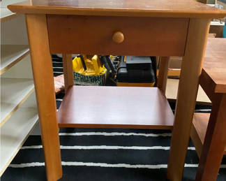 Lot 38: Danish Wood Side Table 