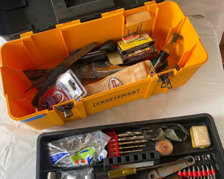 Lot 57: Tool Box w Assorted Tools