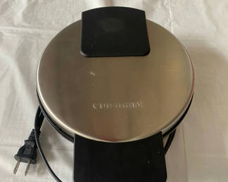 Lot 55: Cuisinart Waffle Maker 