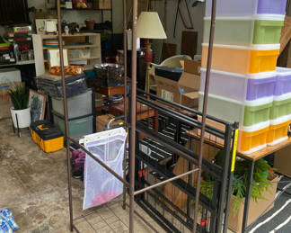 Lot 73: Clothing Rack