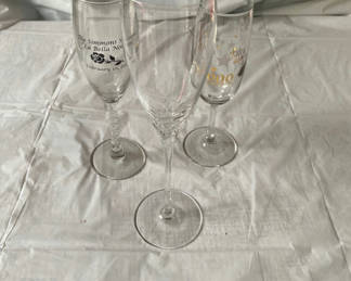 Lot 60: Assorted Stem Glasses 