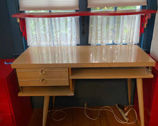 Lot 103: Mid Century Modern Desk 