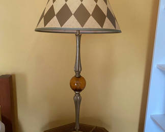 Lot 93: Checkered Lamp