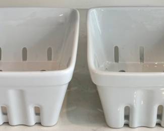 Porcelain Berry Baskets